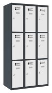Šatníková skriňa delená Sus 333 W šírka 900 mm - 1