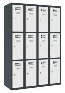 Šatníková skriňa delená Sus 343 W šírka 1200 mm - 1