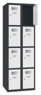 Šatníková skriňa delená Sus 324 W šírka 600 mm - 2