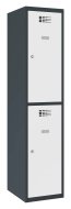 Šatňová skriňa kovová Sus 412 W šírka 400 mm - 1