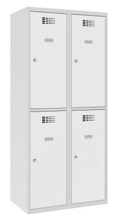Šatňová skriňa kovová Sus 422 W šírka 800 mm - 1