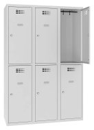 Šatňová skriňa kovová Sus 432 W šírka 1200 mm - 2