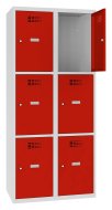 Šatňová skriňa kovová Sus 423 W šírka 800 mm - 5