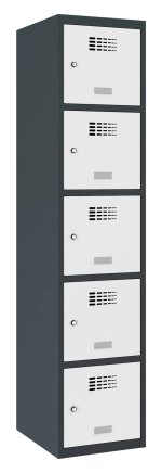 Šatňová skriňa kovová Sus 415 W šírka 400 mm - 1