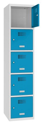 Šatňová skriňa kovová Sus 415 W šírka 400 mm - 4