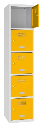 Šatňová skriňa kovová Sus 415 W šírka 400 mm - 6