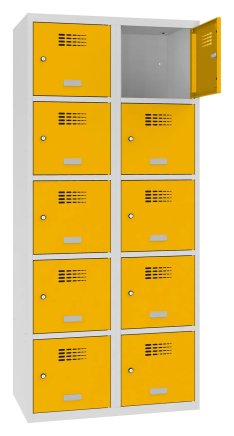 Šatňová skriňa kovová Sus 425 W šírka 800 mm - 6
