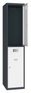 Šatňová skriňa kovová Sus 412 W šírka 400 mm - 2