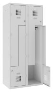 Šatňová skriňa kovová Sul 42 W šírka 800 mm