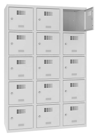 Šatňová skriňa kovová Sus 435 W šírka 1200 mm - 3