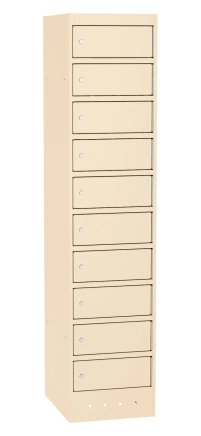 Skrinka na notebooky SZNL 4110 - 10 oddelení s elektroinštaláciou - 5