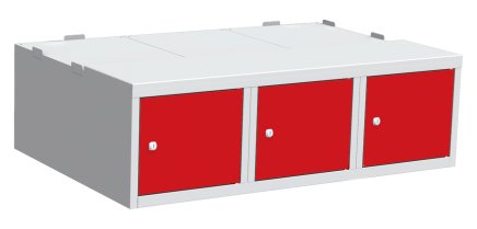 Šatňový podstavec LBX 43A - 1200 mm - 4