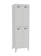 Šatníková skriňa delená na nohách Sus 322 W šírka 600 mm