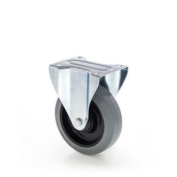 Pevné prístrojové koleso s krytom, priemer 100 mm - 1