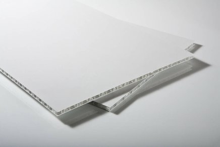 Bublinková doska s nopkovou štruktúrou, biela AKYPRINT - 1
