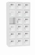 Šatníková skriňa delená MSus 336 W šírka 900 mm - 2