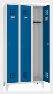 Šatňová skriňa kovová na nohách Sum 331 W šírka 900 mm - 5