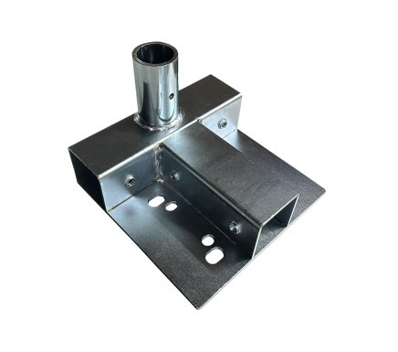Rohový držiak pre kolieska s platňou SJ-2SV - 1