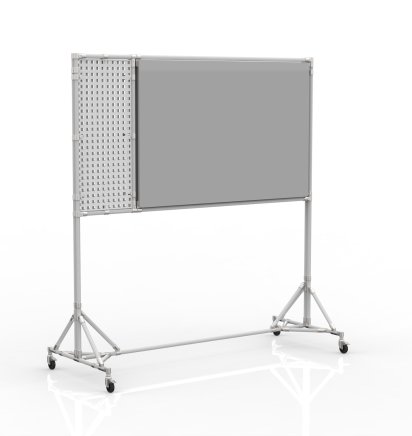 Oboustranná magnetická tabuľa s perfopanelem 24042531 - 1