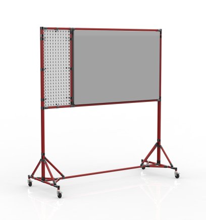 Oboustranná magnetická tabuľa s perfopanelem 24042531 - 2