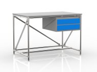 Dielenský stôl s kontajnerom s dvoma zásuvkami 24040531 (3 modely) - 4