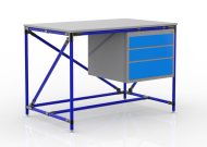 Dielenský stôl s kontajnerom s tromi zásuvkami 24040532 (3 modely) - 3