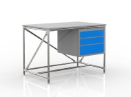 Dielenský stôl s kontajnerom s tromi zásuvkami 24040532 (3 modely) - 4