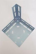 Rohový držiak pre kolieska WJ-SQ4040-002 - 2