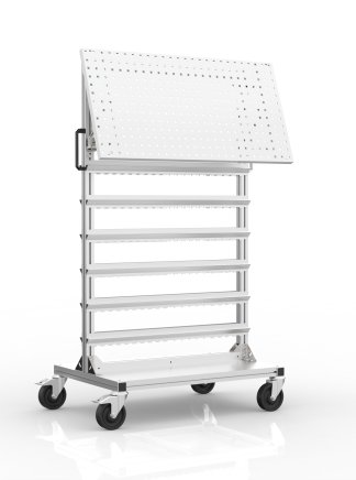 Obojstranný vozík na zavesenie KLT boxov 23090801 - 1