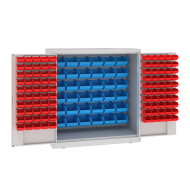 Dielenska skriňa MSW110/5-10s s plastovými boxami - 1