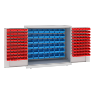 Dielenska skriňa MSW112/5-11s s plastovými boxami - 1