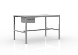 Výškovo nastaviteľný stôl SP s hĺbkou 700 mm (3 modely)