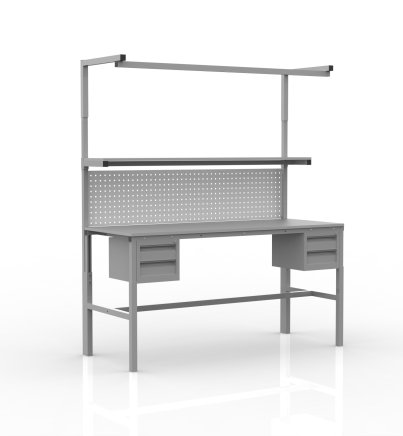 Výškovo nastaviteľný ESD stôl SPEXESD - 1