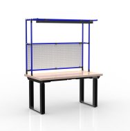Elektricky výškovo nastavitelný baliaci stôl s nadstavcom 24111936 - 3