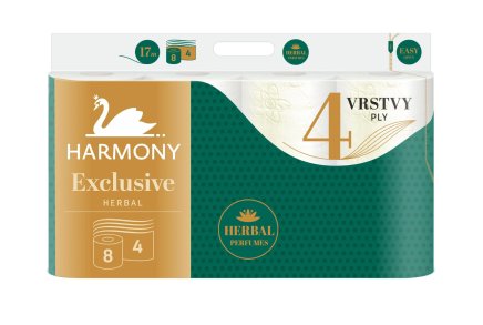 Toaletný papier Harmony Herbal 7 x 8 kusov - 1