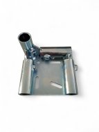 Rohový držiak pre kolieska s platňou MT-5139L_SV - 1