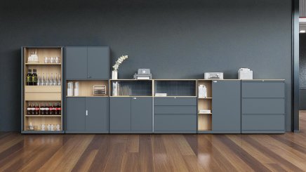 Skriňa s krídlovými a posuvnými dverami HDW-C-K04 - 3