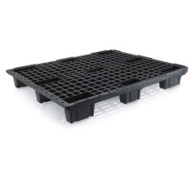 Plastová paleta ľahká stohovateľná v. 135 x š. 1000 x h. 1200 mm