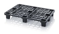 Plastová paleta ESD stohovateľná v. 150 x š. 800 x h. 1200 mm