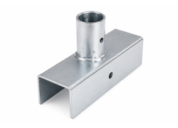 Adaptér pre okrúhly rúrkový profil SJ-010-45×45_SV