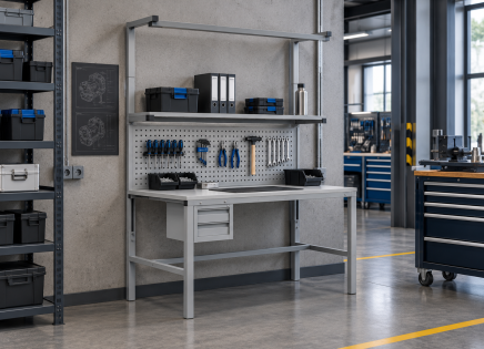 Výškovo nastaviteľný stôl Enprag SPEX, hĺbka 900 mm (4 modely) - 2