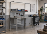 Výškovo nastaviteľný stôl Enprag SPEX, hĺbka 900 mm (4 modely) - 2