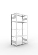 Základný regál 223965 Clip S3 pozink, hĺbka 500 mm