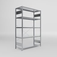 Základný regál 438802 Clip S3 pozink, hĺbka 500 mm
