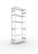 Základný regál Clip S3 pozink, hĺbka 400 mm (6 modelov)