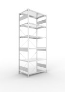 Základný regál Clip S3 pozink, hĺbka 600 mm (6 modelov)