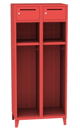 Šatňová skriňa kovová typ HAN-42A - 1