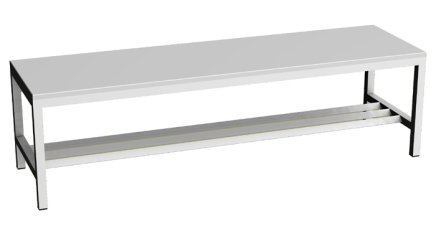 Šatňová lavica LAV 15A - šírka 1500 mm - 1