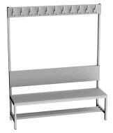 Šatňová lavica LAV 15V - šírka 1500 mm