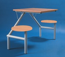 Jedálny komplet dvourmiestny KJ 1/2 (2 modely)